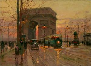 Triumphal Arch by Edouard Cortes